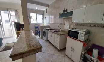 Imagem 5: Apartamento 01 dormitório c/ sacada - lazer completo - 80m da praia