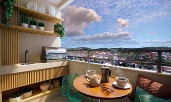 Imagem 2: Apartamento com 2 dormitórios à venda, 61 m² por R$ 447.198 - Alvinópolis - Atibaia/SP