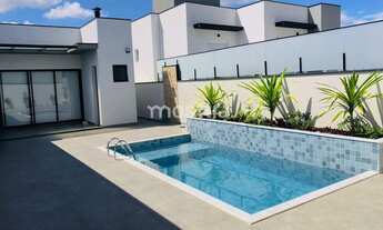 Imagem 7: CASA TÉRREA DE 255M² À VENDA; 3 SUÍTES; PISCINA; NO CONDOMÍNIO HELVÉTIA PARK EM INDAIATUBA