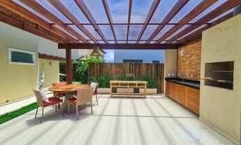 Imagem 2: Casa moderna, em condomínio a 100 metros da praia com 04 suítes e lindo espaço gourmet!