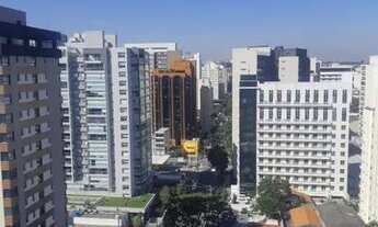 Imagem 3: MOEMA ALTÍSSIMO! LINDO 1 DORM, 1 VAGA, VARANDA, COZ AMERIC, BANHO C/DUCHA, AQUEC A GÁS, LA