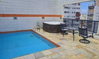 Imagem 3: Cobertura duplex para venda tem 296 metros quadrados com 3 quartos em Gonzaga - Santos - S