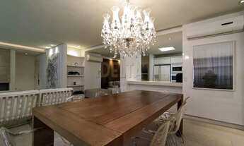 Imagem 6: Apartamento mobiliado e decorado, 2 dormitórios, sendo suítes,3 vagas de garagem e ótima i