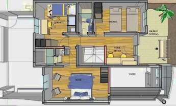 Imagem 3: Sobrado à venda, 155 m² por R$ 897.000,00 - Bacacheri - Curitiba/PR