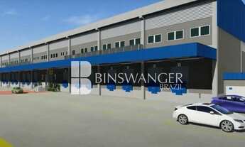 Imagem: Galpão em condomínio logístico em construção