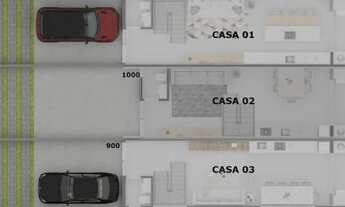 Imagem 2: Casa para Venda em Florianópolis, Cachoeira do Bom Jesus, 3 dormitórios, 1 suíte, 3 banhei
