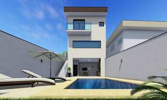 Imagem 5: Linda casa nova com 3 suítes, piscina e 2 vagas
