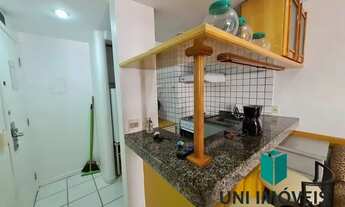 Imagem 6: Oportunidade ! Excelente quitinete com varanda com espetacular vista para o mar e área de