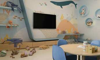 Imagem 5: Casa Triplex de 3 suítes Condomínio Fechado com amplo terraço com churrasqueira - Vaga par