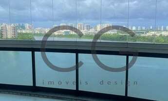 Imagem 4: Linda cobertura duplex na Península com vista lagoa e 3 suítes