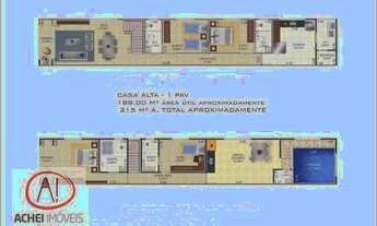 Imagem: Casa Sobreposta Alta Duplex, com 4 suítes