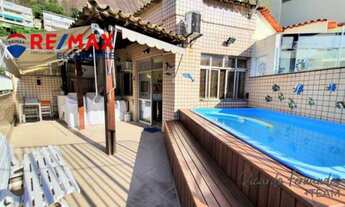 Imagem 3: Cobertura magnífica. Vistão frontal Lagoa à venda. - Lagoa - Rio de Janeiro - RJ