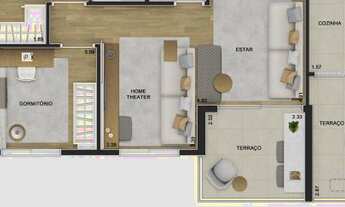 Imagem 3: Apartamento para venda com 66 m² com 3 dormitórios com suíte no Ipiranga - São Paulo - SP