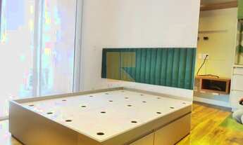 Imagem 4: Apartamento de 1 dormitório com armários,sala conjugada com cozinha