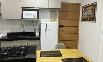 Imagem 3: Quarto e sala totalmente mobiliado na ponta verde completo