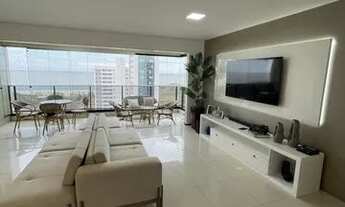 Imagem 4: Apartamento no Calhau (187m2)/ Vista Mar/ 4 suítes/ PORTEIRA FECHADA/ Nascente/ Torre únic