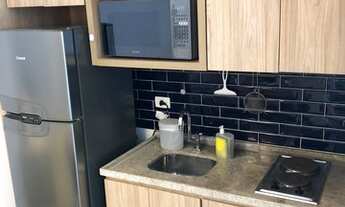 Imagem 6: Apartamento mobiliado para aluguel tem 45m² quadrados com 1 quarto em Gonzaga - Santos - S