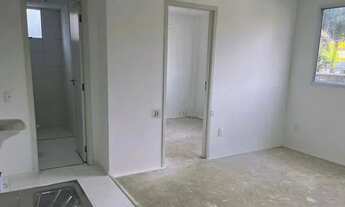 Imagem 3: Apartamento 2 dormitórios, sala integrada com cozinha, 1 banheiro, 1 vaga de garagem