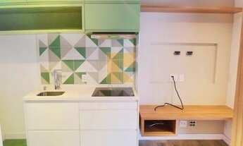 Imagem 3: Apartamento de 1 dormitório com armários,sala conjugada com cozinha