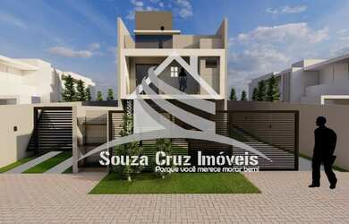 Imagem 2: Sobrado Com Amplo Terraço - 03 Quartos (01 Suíte com Sacada