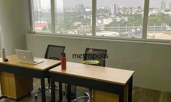 Imagem 5: Sala, 37 m² - venda por R$ 420.000,00 ou aluguel por R$ 3.324,00/mês - Centro - Santo Andr
