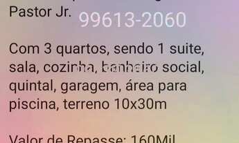 Imagem 4: Oportunidade! Passo chave de 02 casas na Cohab e Cohatrac/ 03 quartos, desocupada!