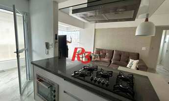 Imagem 5: Apartamento com 1 dormitório para alugar, 55 m² por R$ 5.700,02/mês - Boqueirão - Santos/S