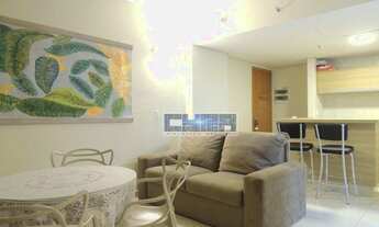 Imagem 2: FLAT Mobiliado de 2 dormitórios a Beira Mar em Santos