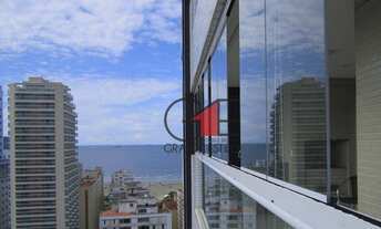 Imagem 3: Apartamento com 3 dormitórios para alugar, 166 m² por R$ 9.650,00/mês - Pompéia - Santos/S