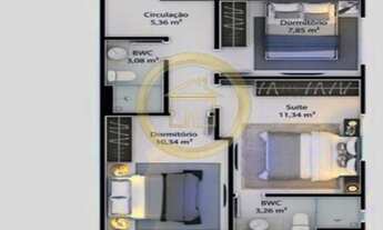 Imagem 3: Edifício North Paradise - Excelente apartamento duplex com 03 dormitórios sendo 02 suíte ó