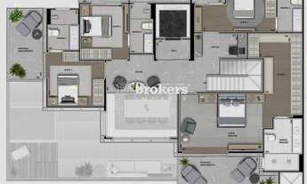 Imagem 3: Cobertura Duplex, 4 Suítes, 5 Vagas, Ecoville, Curitiba