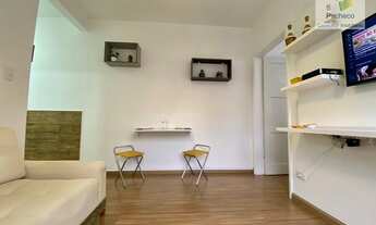 Imagem 6: 40 m², 1 dormitório com varanda moderníssimo mobiliado no melhor da Bela Vista