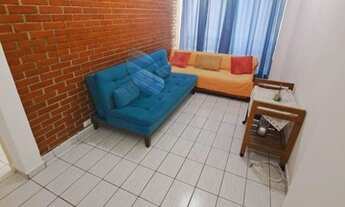 Imagem 3: Apartamento para aluguel mobiliado com vista mar, 1 dormitório - Boqueirão - Santos