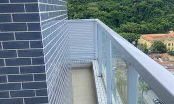 Imagem 2: Apartamento para venda tem 58 metros quadrados com 2 quartos em Vila Mathias - Santos - SP