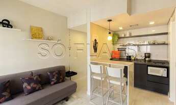 Imagem: QI, Flat em Moema para moradia ou investimento