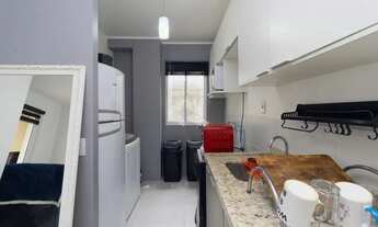 Imagem 7: Apartamento de 2 quartos e varanda, semi mobiliado na Vila Nova