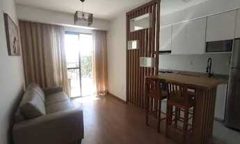 Imagem 2: Apartamento mobiliado um dormitorio Campolim