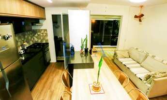 Imagem 2: Apartamento - 45m2 - 1 quarto, sala,cozinha,sacada integradas - 1vg - 350m do metrô Parada