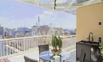 Imagem 2: COBERTURA DUPLEX na BELA VISTA com 130 m² sendo: 2 dormitórios (1 suíte) e 2 vagas de gara