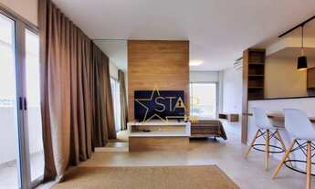 Imagem 3: Apartamento com 1 dormitório para alugar, 58 m² por R$ 4.916,77/mês - Granja Julieta - São