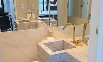 Imagem 3: Jardim Goiás - Sala mobiliada para locação no Metropolitan, ao lado do Flamboyant. Aluga s