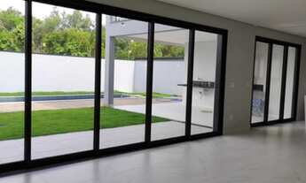 Imagem 5: Casa de condomínio luxuosa em condomínio fechado no Urbanova (vista definitiva para área v