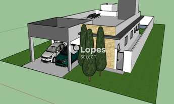 Imagem 7: Casa térrea com 3 quartos suítes closet piscina churrasqueira pergolado deck condomínio fe