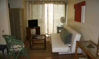 Imagem 2: Flat com 55m2 MOBILIADO, com vaga, camareira e Lazer Total nos Jardins