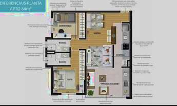 Imagem 7: Apartamento para Venda em São Paulo, Vila Prudente, 2 dormitórios, 1 suíte, 1 banheiro, 1