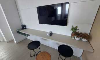 Imagem 4: Apartamento novo mobiliado p/aluguel 35 metros 1 quarto(suíte) ar condicionado 1vaga Higie