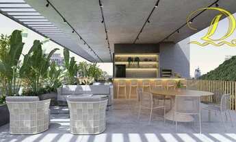 Imagem 2: Apartamento à venda no Canto do Forte com 02 quartos, varanda gourmet e 01 vaga de garagem