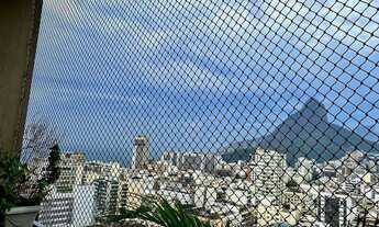 Imagem 2: Cobertura duplex com vista espetacular! Mar, Lagoa e Cristo. 170m2 . 2 vagas escritura e 1