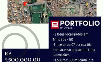 Imagem: Terreno em rua - Bairro Centro em Trindade