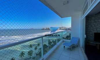 Imagem 1: Frente mar, apartamento à venda na praia das pitangueiras com sacada e 4 quartos